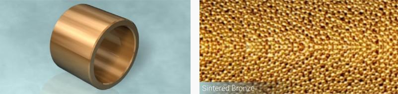 composite layers of Sintered Bronze bearing preview