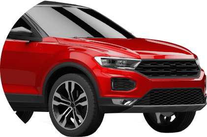 red SUV transparent background