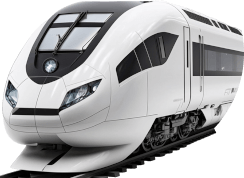 white train transparent background
